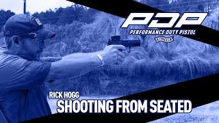 Pistol Shooting Drill - Shooting From A Seated Position with War HOGG Tactical