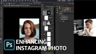 대학 포토샵 강좌 101 : 인스타그램 사진 보정 향상 & 하이패스 샤픈 기법 (4K)