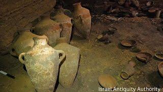 A rare ‘frozen in time’ Ramses II-era burial cave found in Israel