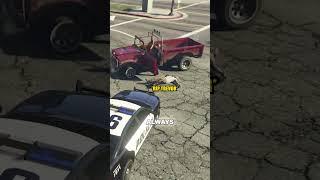 GTA’s Cops Will Carjack Your Mom’s Minivan And It’s NOT a Bug #gta #gta5 #rockstargames