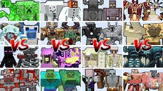 STRONGEST MOB BOSS ALLIANCE TOURNAMENT | Minecraft Mob Battle