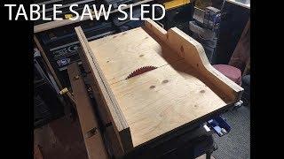 DIY TABLE SAW SLED / WWW