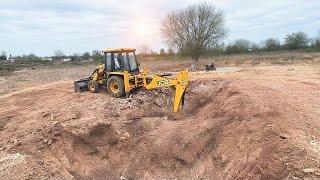 Jcb 3dx Backhoe Machine Mahindra Swaraj New Eicher Sonalika Tractor Over LoadingTrolley Truck video