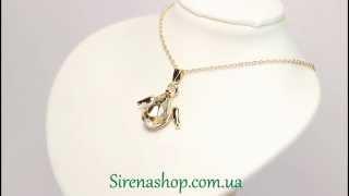 Sirenashop.com.ua: Бижутерия (Кулон Аурелия) с кристаллами Swarovski