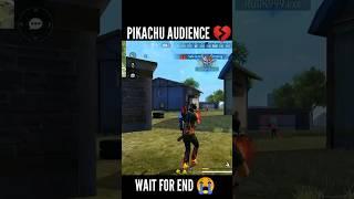 free fire pikachu audience #shorts #freefireshorts