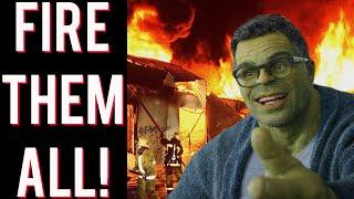Disney Marvel actor makes FOOL of himself at No Kings Protest! Hollywood clown BURNS it all DOWN!