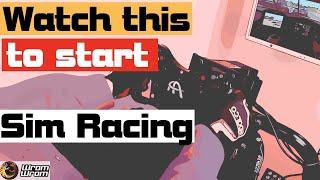 How To Start Sim Racing Easy and Cheap