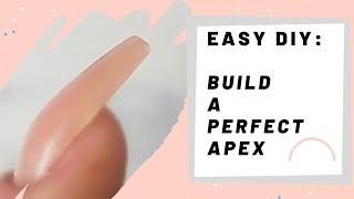 HOW TO BUILD AN APEX with POLYGEL (Easy Techniques Using Nail Tips & Nail Forms)