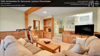 3381 Archimedes St, Vancouver | Jeremy Chandradas