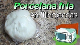 La mejor Receta de Porcelana Fria en Microondas / pasta flexible / Porcelanicron