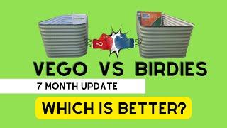 Which is Better? Vego vs Birdies Raised Garden Bed Review and 7 Month Update