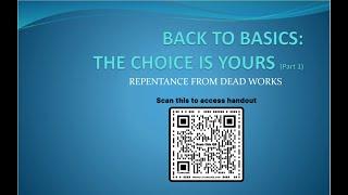 Back To Basics | The Choice Is Yours Pt. 1 | Pastor Juan Jones 10.9.22