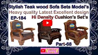 Stylish Teak wood Sofa Set Model | EP.184 | part.68 | sri maari furnitures | smf | furniture | 2021