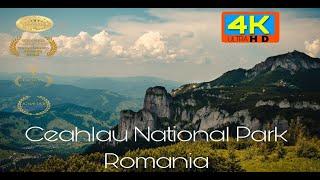 Ceahlău N.P. Romania,Drone footage.4K.