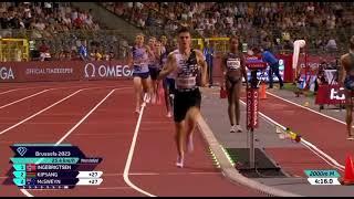 Jakob Ingebrigtsen Shatters 2,000-Meter World Record in Brussels Diamond League Brilliance