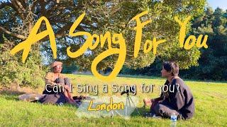  What happens if a Korean guy sings for Londoners in Primrose Hill...?