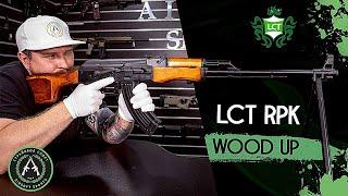 Обзор LCT RPK WOOD UP. Страйкбольный пулемет.