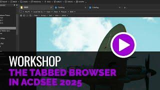 The Tabbed Browser in ACDSee 2025