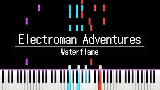 Waterflame - Electroman Adventures (Piano Cover) | Geometry Dash