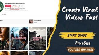 How to Create Viral Videos Using AI | Start Guide Faceless Youtube Chanel | AI Video Generator