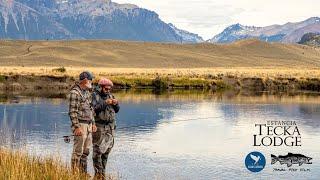 Fly Fishing Patagonia w/ Aguas Arriba ESPN - Tecka Lodge (Part 1)