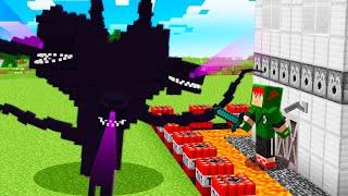 WITHER STORM VS CASA 100% SEGURA NO MINECRAFT!!