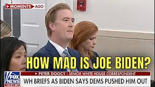 “How MAD is President Biden at Nancy Pelosi?” - Peter Doocy asks what we’ve all been wondering!