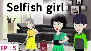 Selfish girl part 5 |  Stories in English | Learn English | English animation | Sunshine English