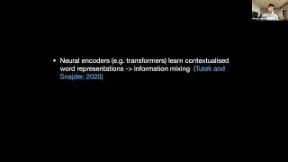 ADSAI 2022 | Nikolaos Aletras: How can we improve explanation faithfulness in NLP