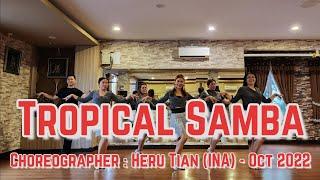 Tropical Samba | LINE DANCE | Improver | Heru Tian