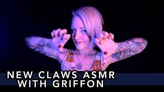 New Claws ASMR with Griffon [Scratching] [Repeating Words] [Ear Cupping]