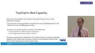 Trends in Psychiatric Bed Capacity