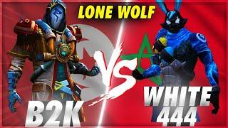 B2K VS WHITE 444 - BORN2KILL VS ONE TAP LEGEND - LONE WOLF CHALLENGE