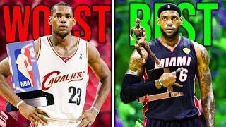 The Best and Worst Seasons of NBA Superstars!