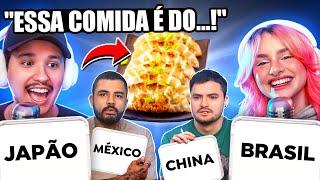 jogamos JUNTOS com o FELIPE NETO no DESAFIO: DE QUE PAÍS É ESSA COMIDA?