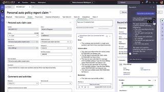 ServiceNow Claims Automation (P&C Auto Claim example)