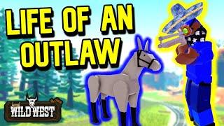 Life of an Outlaw in The Wild West (Roblox)