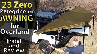 23Zero Peregrine Awning 180 Degree / INSTALL and REVIEW