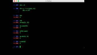 Dot product 1: For loop vs. cosine method vs. dot function