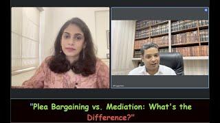 Plea Bargaining Vs Mediation: A Legal Comparison