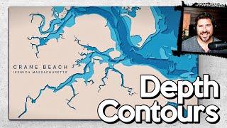 How to Make Water Depth Contour Maps with Inkscape and Trace Bitmap