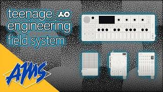 Teenage Engineering Field System | A Professional Recording Studio that Fits in your Backpack