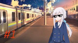 When you're alone with the MC but she's a savage and a waifu - Midnight Train Chapter 1 (Part 1)