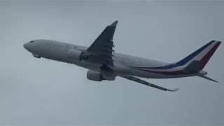 Rare planes over Nice Côte d'Azur airport