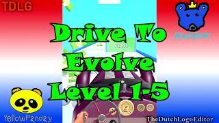 Drive To Evolve  - Level 1 - 5 iOS Dutch Gameplay