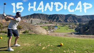 This is what 15 handicap golf ACTUALLY looks like...[Every Shot]