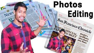 Newspaper stylish photo editor Android app/Aaura Technical