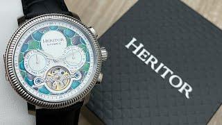 Heritor Aura Automatic Vitreous Enamel Dial Men’s Watch HR3504 (Unboxing) @UnboxWatches