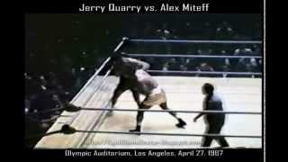 Jerry Quarry vs Alex Miteff 4/27/67 | 16mm transfer & audio restoraton