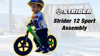 How to Assemble the Strider 12 Sport (compact packaging)